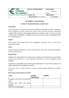 CHECKLIST FOR ORIENTING NEW LAUNDRY STAFF