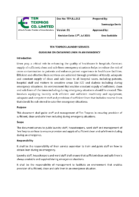 GUIDELINE ON OBTAINING LINEN IN AN EMERGENCY