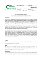 GUIDELINES ON MANAGING LINEN INFESTED WITH PESTS