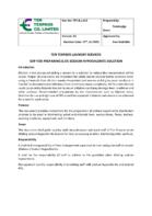 SOP FOR PREPARING 0.5% SODIUM HYPOCHLORITE SOLUTION